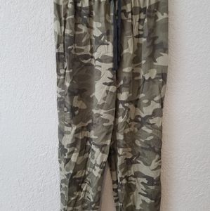Camo High Waisted Pants